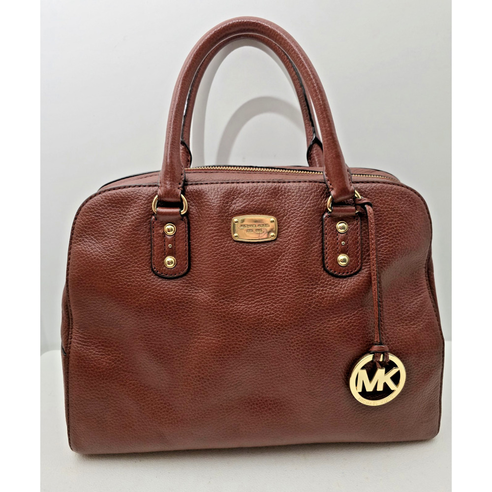 Michael Kors Satchel Doctor Style bag Purse Medium Brown